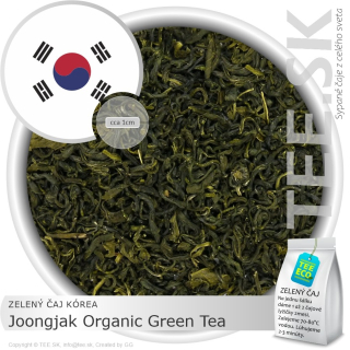 ZELENÝ ČAJ KÓREA – Joongjak Organic Green Tea (50g)