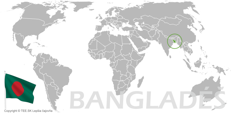 Mapa Banglades banner