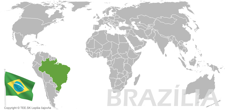 Mapa Brazília banner