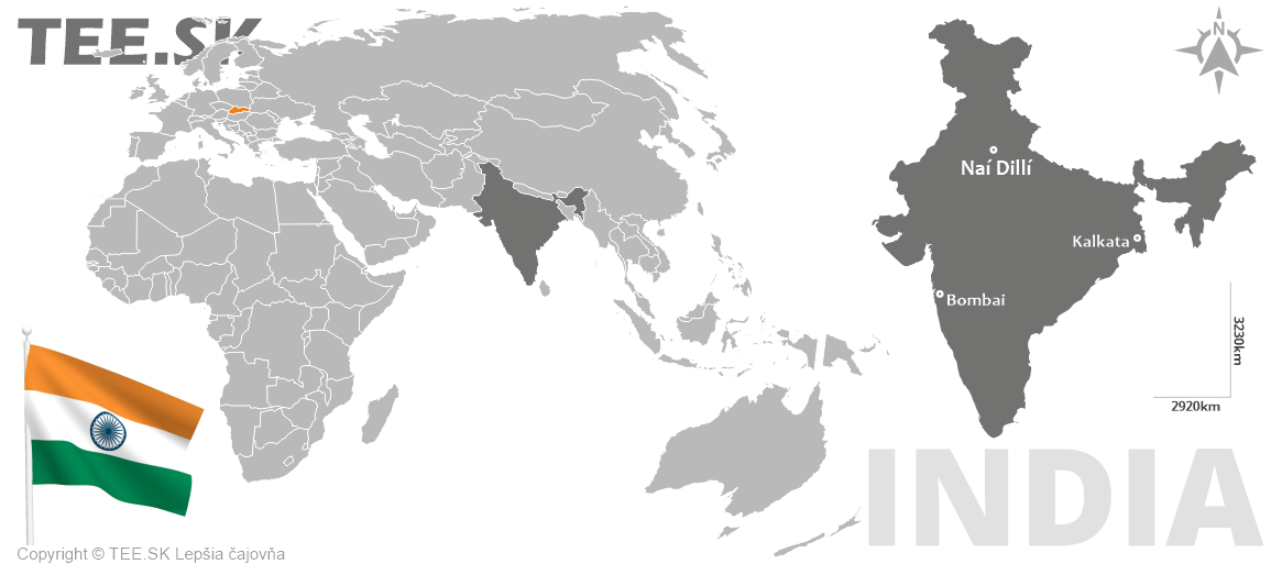 Mapa India banner