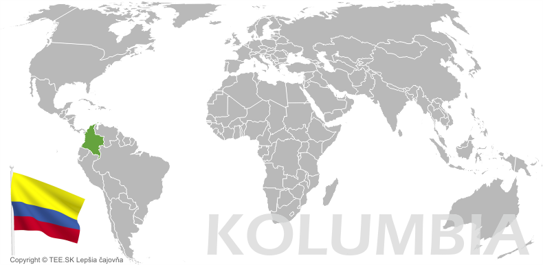 Mapa Kolumbia banner