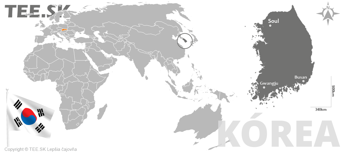 Mapa Korea banner