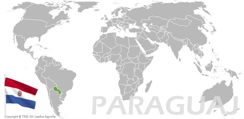 Mapa Paraguaj banner
