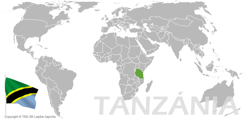 Mapa Tanzánia banner