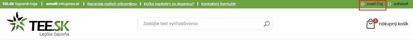Odhlásenie TEE.SK