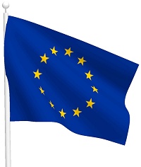 Vlajka EU TEE.SK
