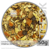 AJURVÉDSKY ČAJ Vitálna žena (50g)
