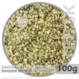 ZDRAVÉ POTRAVINY Konopné semená – lúpané (100g)