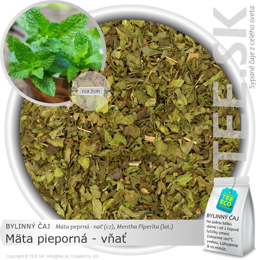 BYLINNÝ ČAJ Mäta pieporná - vňať (35g)