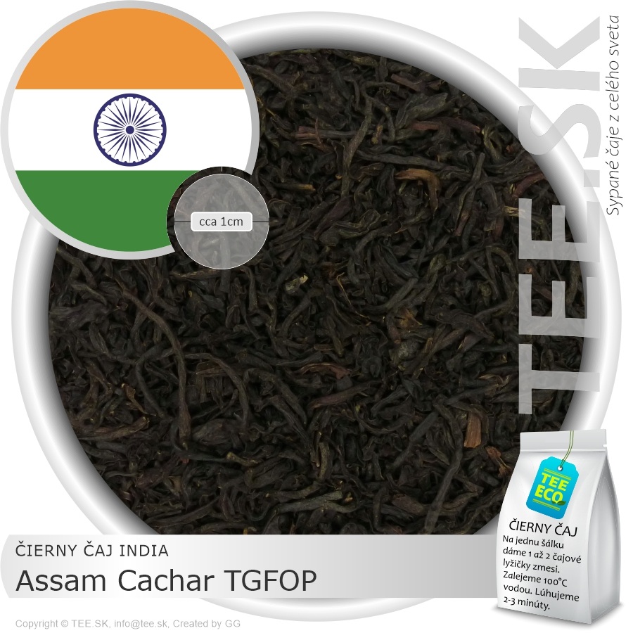 ČIERNY ČAJ INDIA – Assam Cachar TGFOP (50g)
