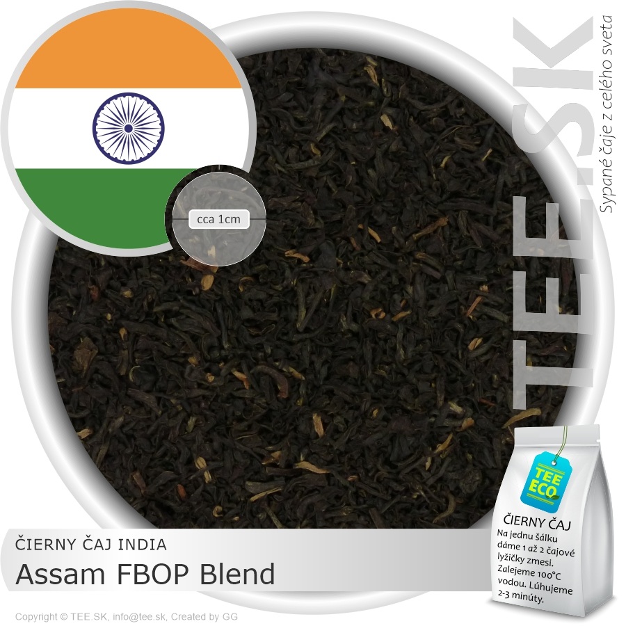 ČIERNY ČAJ INDIA – Assam FBOP Blend (1kg)