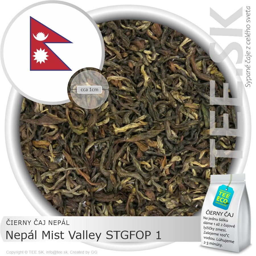 ČIERNY ČAJ NEPÁL – Nepál Mist Valley STGFOP 1 (1kg)