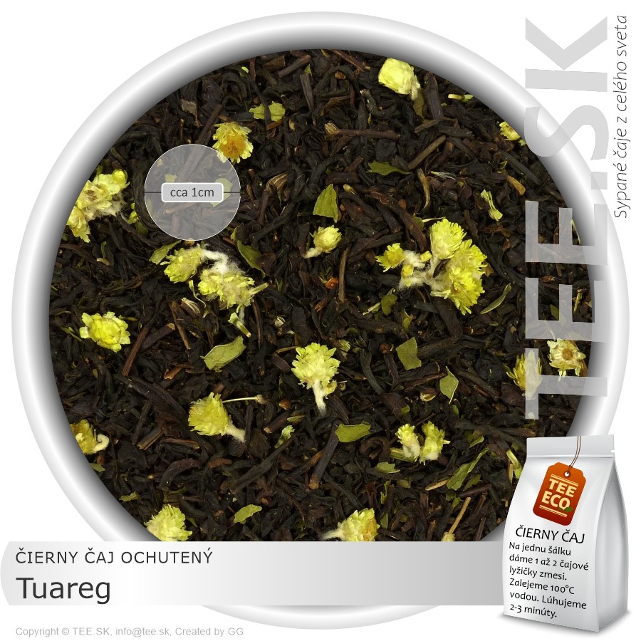ČIERNY ČAJ OCHUTENÝ Tuareg (50g)