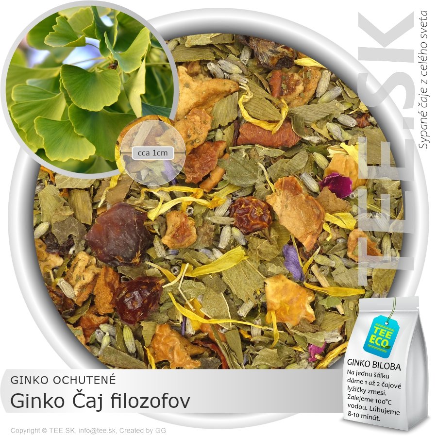 GINKO (Ginkgo) Čaj filozofov (1kg)