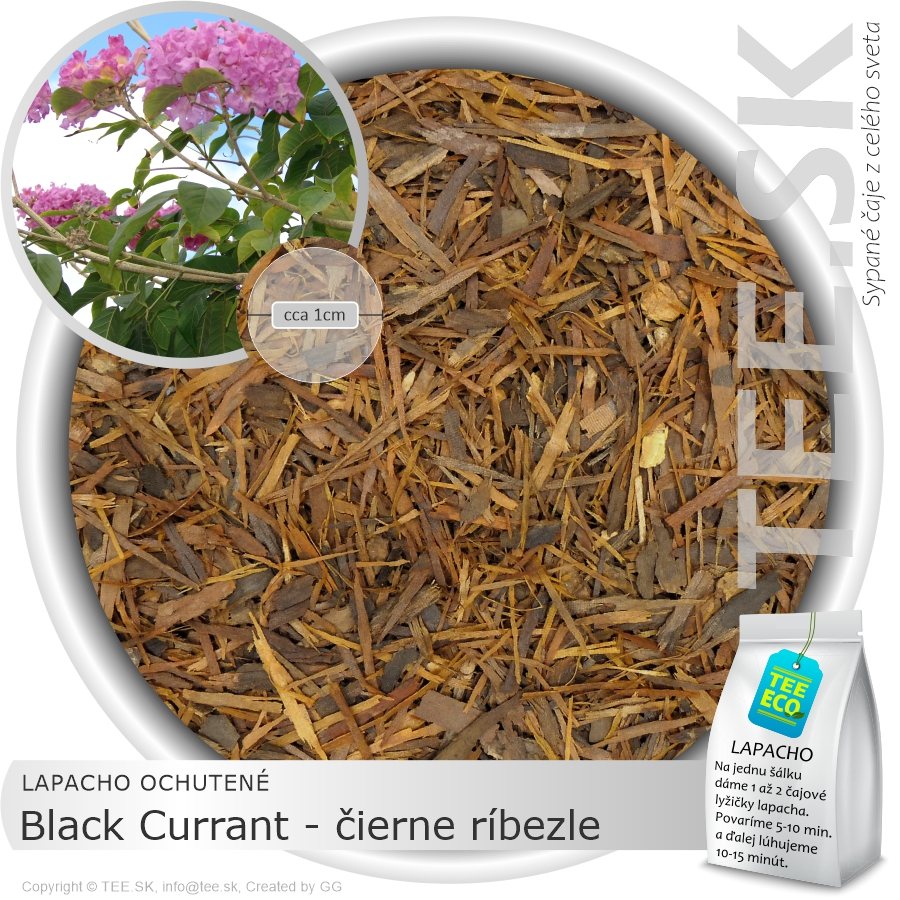 LAPACHO Black Currant - čierne ríbezle (1kg)