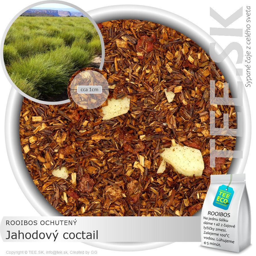 ROOIBOS Jahodový Coctail (1kg)