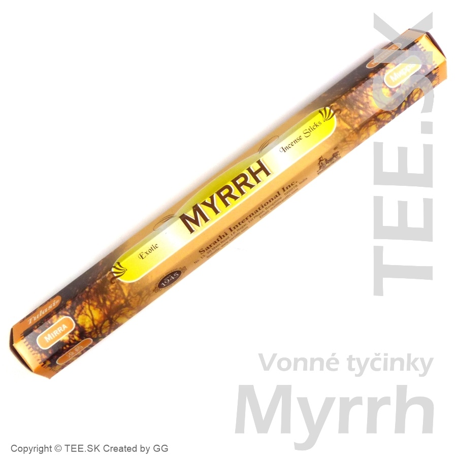 Vonné tyčinky Myrrh 20ks (Myrha)
