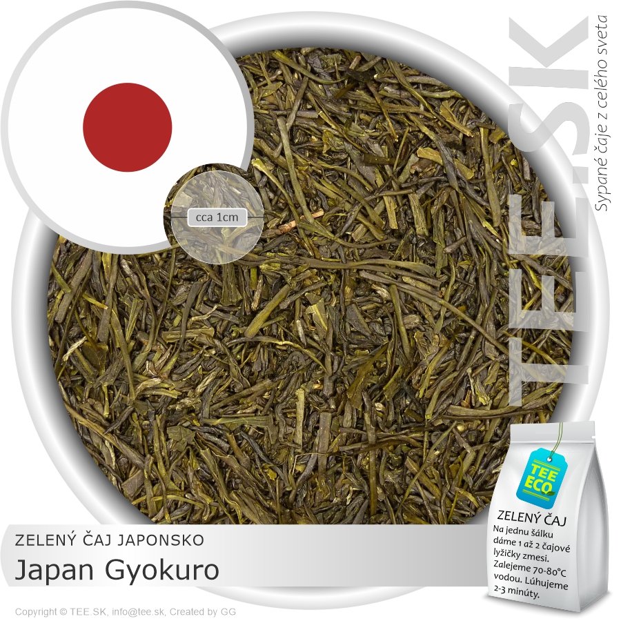 ZELENÝ ČAJ JAPONSKO – Japan Gyokuro (35g)