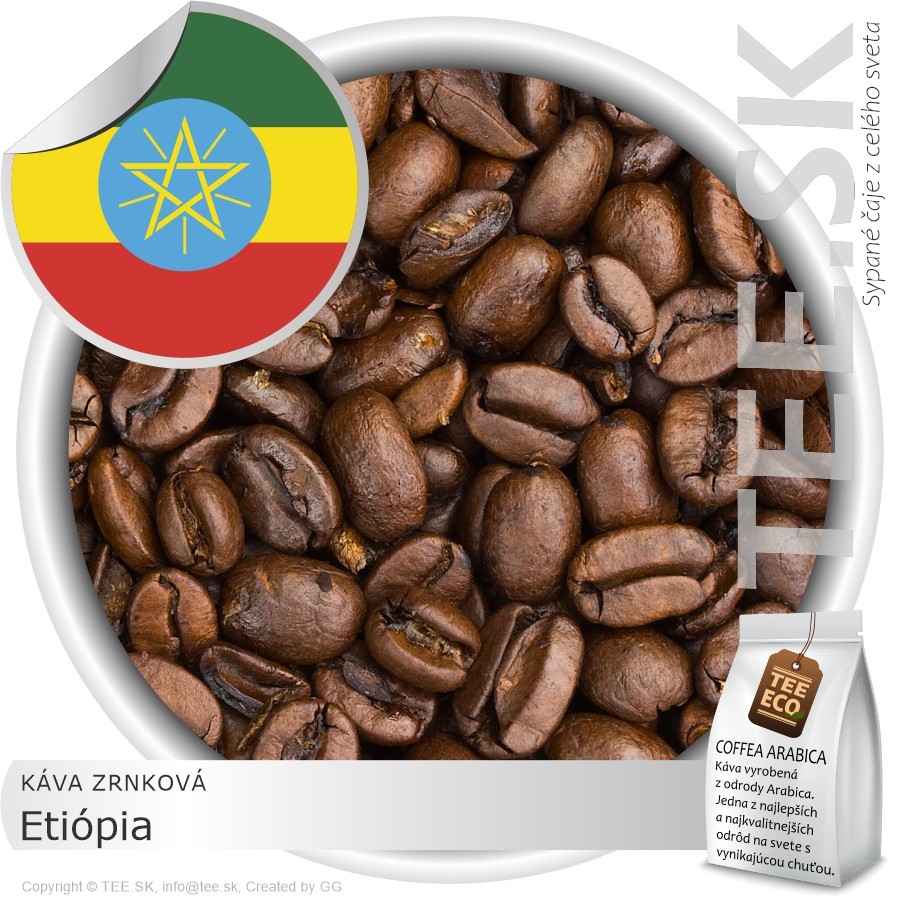 ZRNKOVÁ KÁVA ČISTÁ Etiópia (1kg)