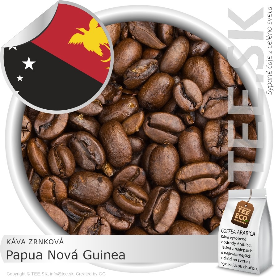 ZRNKOVÁ KÁVA ČISTÁ Papua Nová Guinea – (100g)