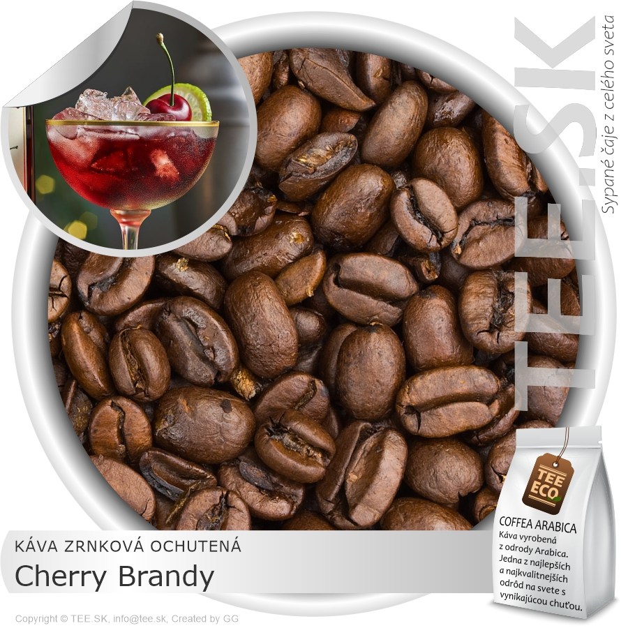 ZRNKOVÁ KÁVA OCHUTENÁ Cherry Brandy (1kg)