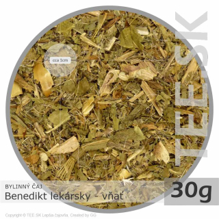 BYLINNÝ ČAJ Benedikt lekársky -  vňať (30g)