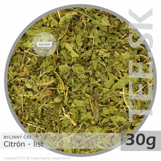 BYLINNÝ ČAJ Citrón – list (30g)