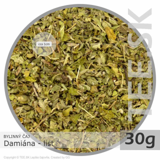 BYLINNÝ ČAJ Damiána - list (30g)