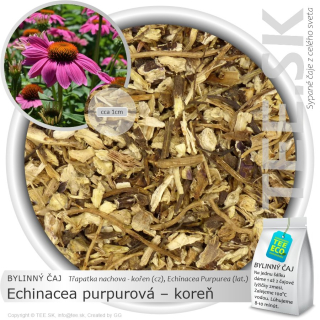 BYLINNÝ ČAJ Echinacea purpurová – koreň (50g)