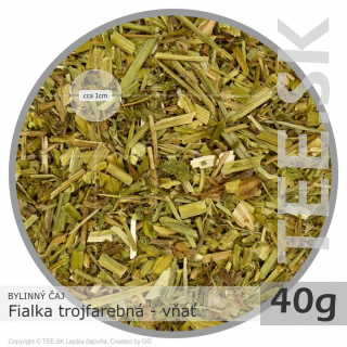 BYLINNÝ ČAJ Fialka trojfarebná - vňať (40g)