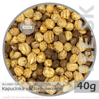 BYLINNÝ ČAJ Kapucínka väčšia – semeno (40g)