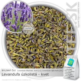 BYLINNÝ ČAJ Levanduľa úzkolistá - kvet (30g)