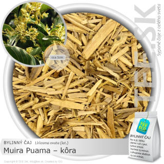 BYLINNÝ ČAJ Muira Puama – kôra (30g)