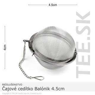 Čajové cedítko Balónik malý 4,5cm