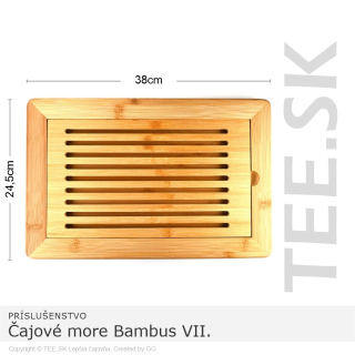 Čajové more Bambus VII. (38x24,5x2cm)