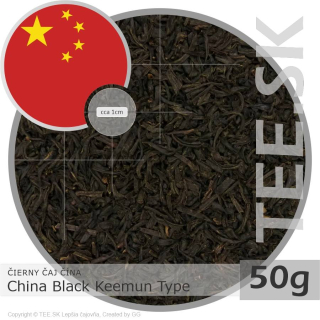 ČIERNY ČAJ ČÍNA – China Black Keemun Type (50g)