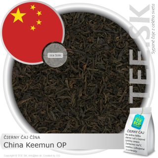 ČIERNY ČAJ ČÍNA – China Keemun OP (50g)