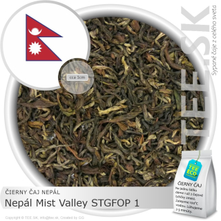 ČIERNY ČAJ NEPÁL – Nepál Mist Valley STGFOP 1 (50g)