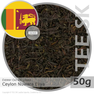 ČIERNY ČAJ SRÍ LANKA – Ceylon Nuwara Eliya (50g)