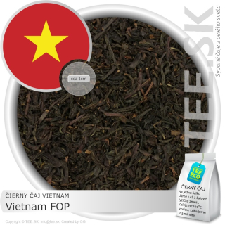 ČIERNY ČAJ VIETNAM – Vietnam FOP (50g)