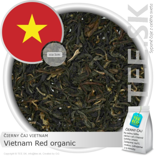ČIERNY ČAJ VIETNAM – Vietnam Red organic (50g)