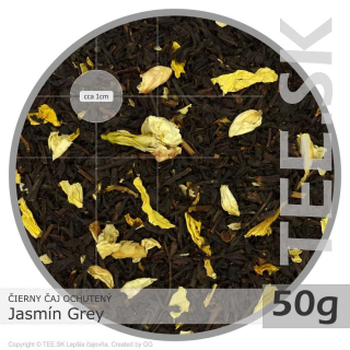 ČIERNY ČAJ OCHUTENÝ Jasmín Grey (50g)
