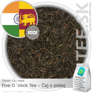 ČIERNY ČAJ ZMES Five O´clock Tea – Čaj o piatej (50g)
