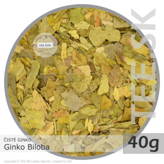 ČISTÉ GINKO (Ginkgo) Biloba (40g)