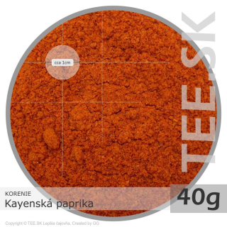 KORENIE Kayenská paprika (40g)