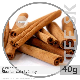 KORENIE Škorica celá tyčinky (40g)