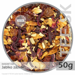 OVOCNÝ ČAJ Jablko zázvor (50g)
