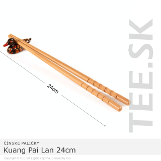 Čínske paličky Kuang Pai Lan - pár (24cm)