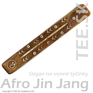 Stojan na tyčinky – Afro jin jang