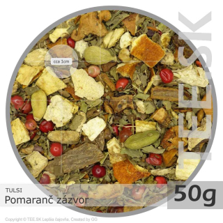 TULSI Pomaranč Zázvor (50g)